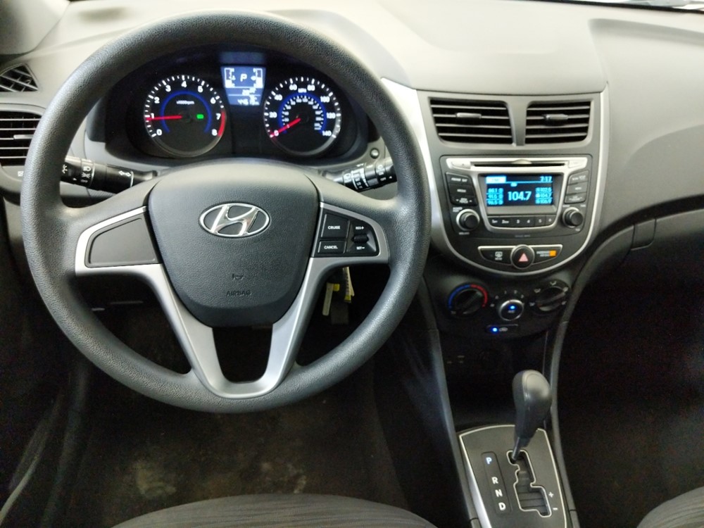 2017 Hyundai Accent - Driver Dash