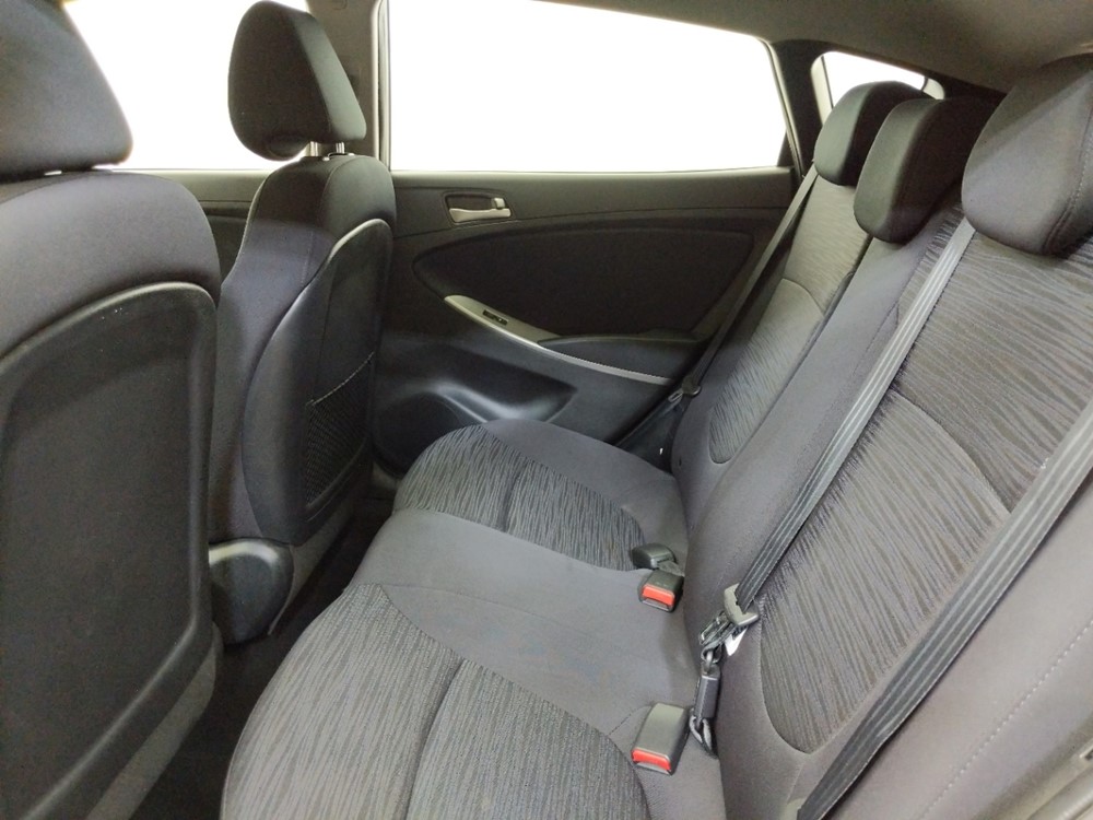 2017 Hyundai Accent - Driver Rear Seat