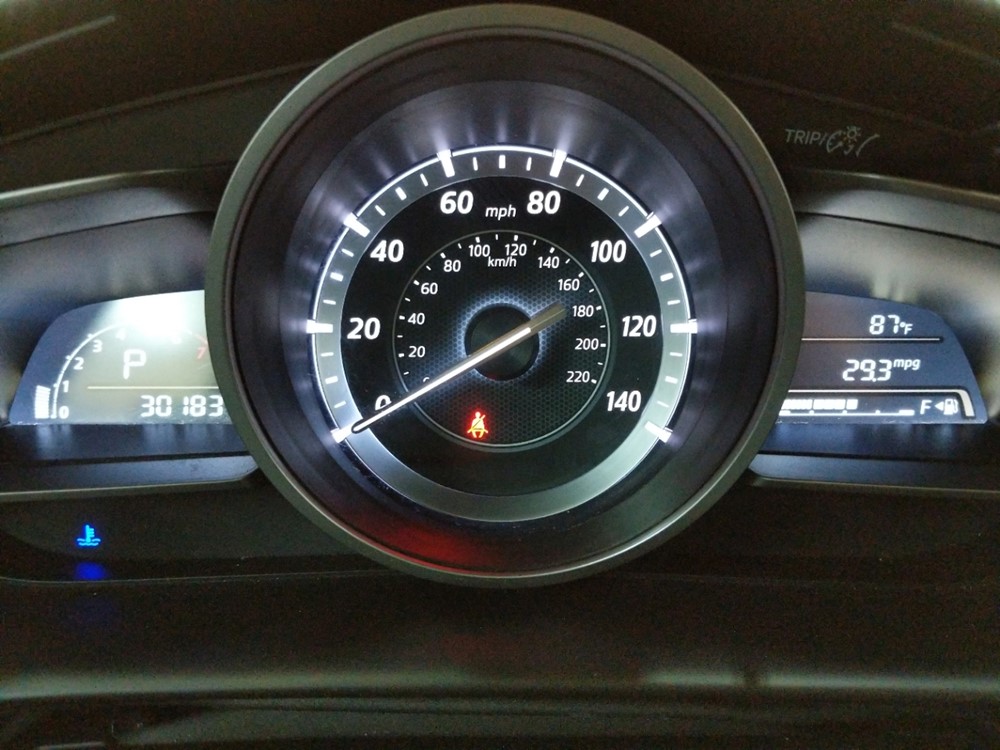 2016 Mazda CX-3 - Odometer Close Up
