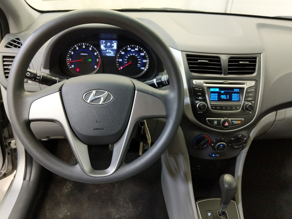 2017 Hyundai Accent - Driver Dash