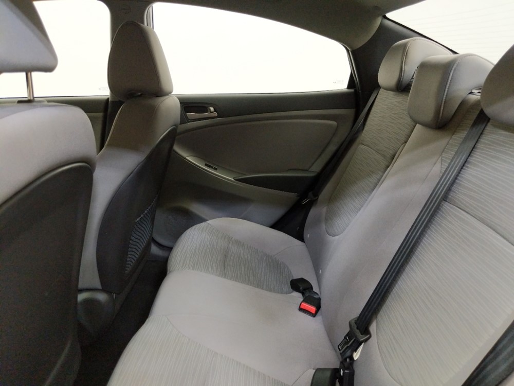 2017 Hyundai Accent - Driver Rear Seat