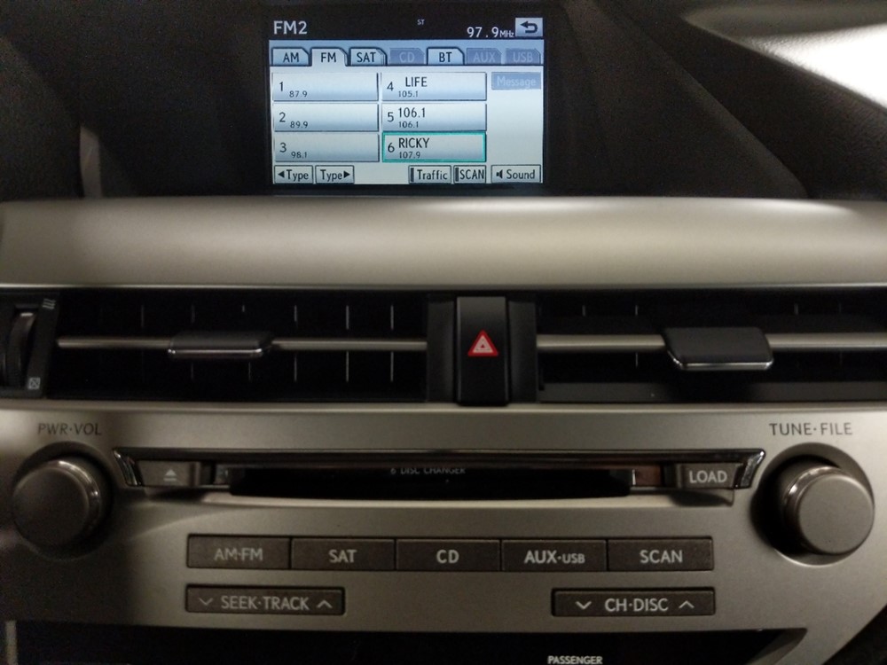 2010 Lexus RX 350 - Stereo Package