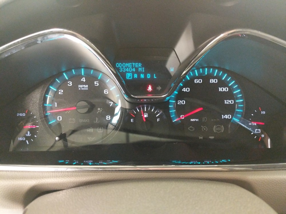 2015 Chevrolet Traverse - Odometer Close Up