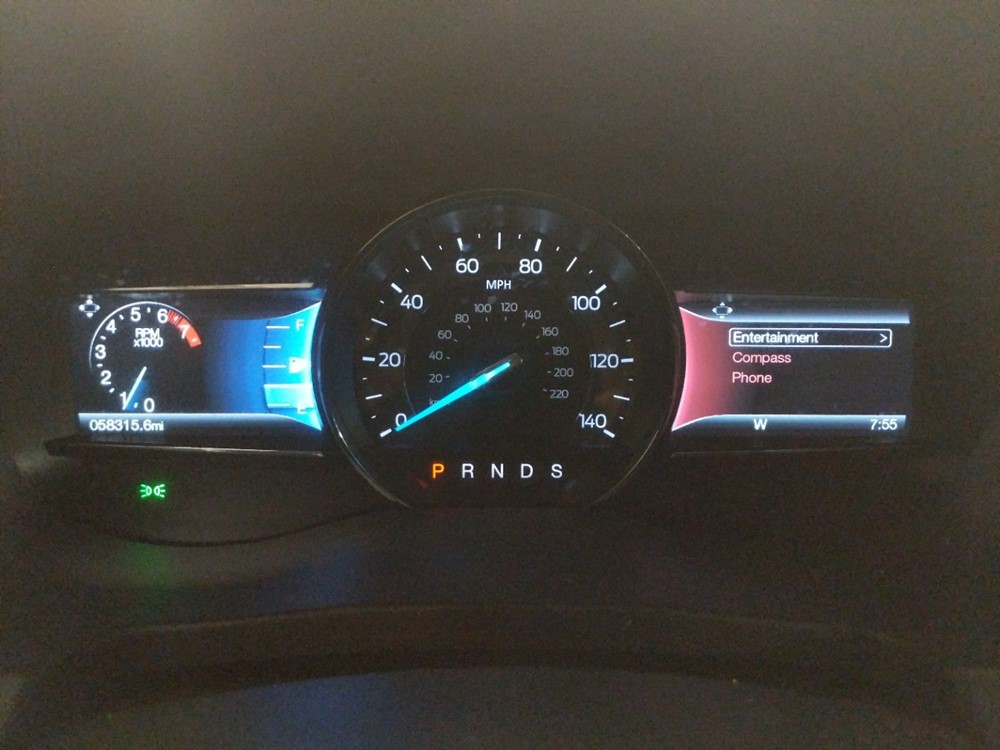 2016 Ford Explorer - Odometer Close Up
