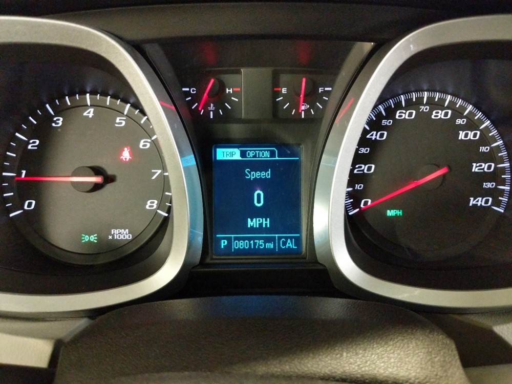 2013 Chevrolet Equinox - Odometer Close Up