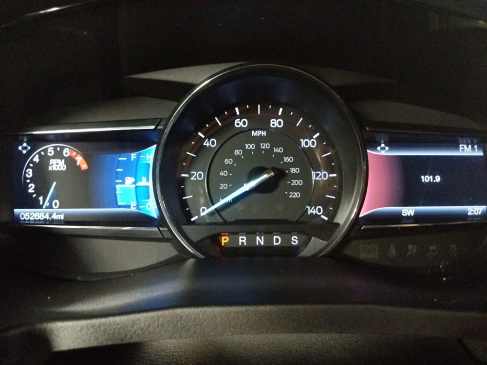 2016 Ford Explorer - Odometer Close Up