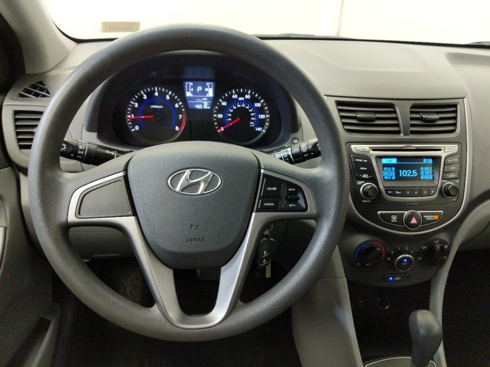 2017 Hyundai Accent - Driver Dash