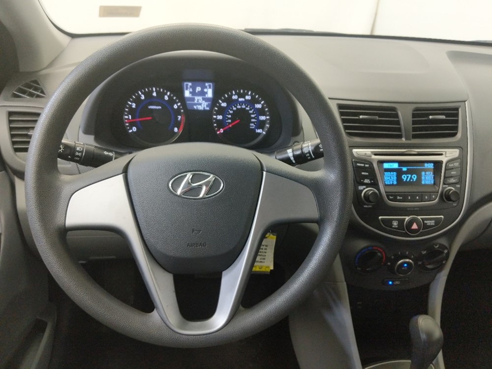 2017 Hyundai Accent - Driver Dash