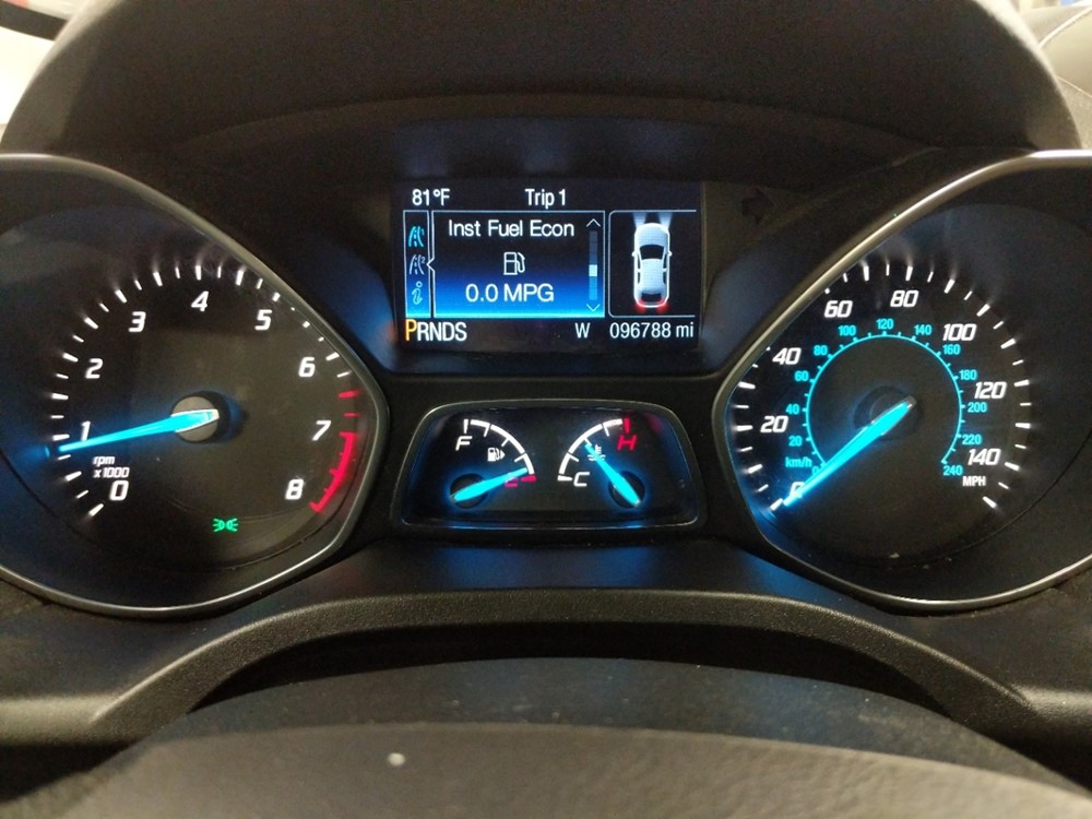 2014 Ford Escape - Odometer Close Up
