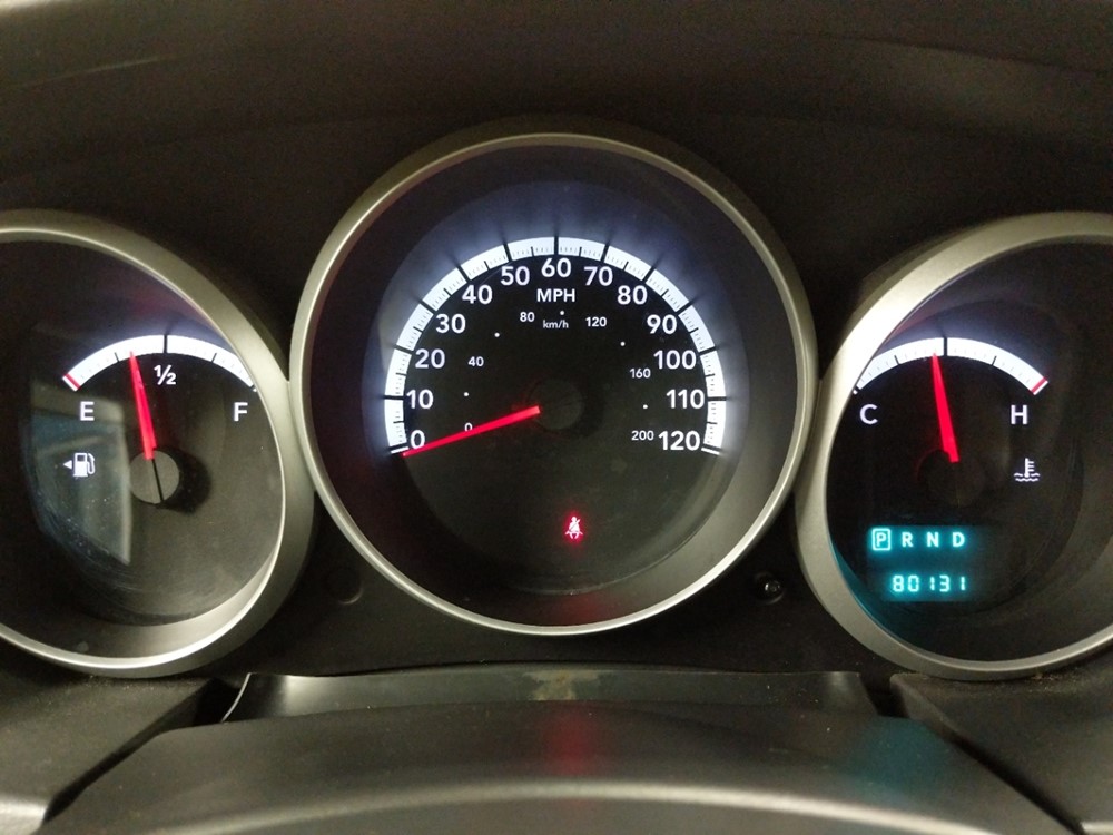 2010 Dodge Grand Caravan - Odometer Close Up