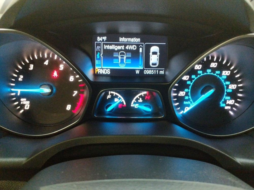 2015 Ford Escape - Odometer Close Up