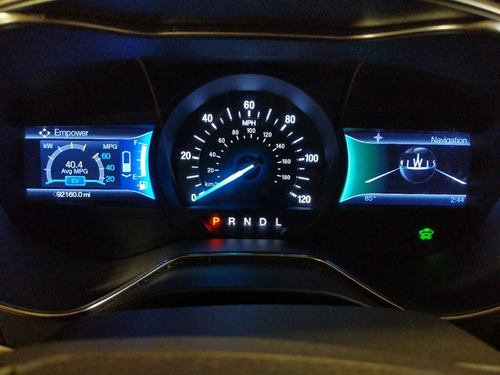 2013 Ford Fusion - Odometer Close Up