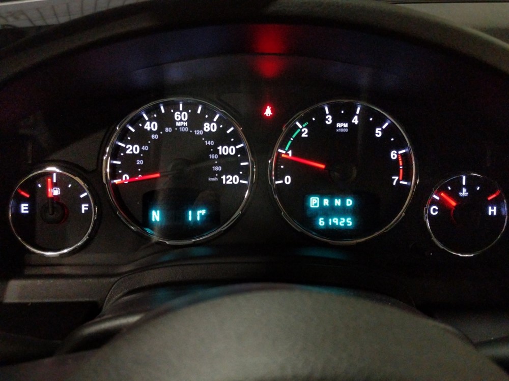 2012 Jeep Liberty - Odometer Close Up