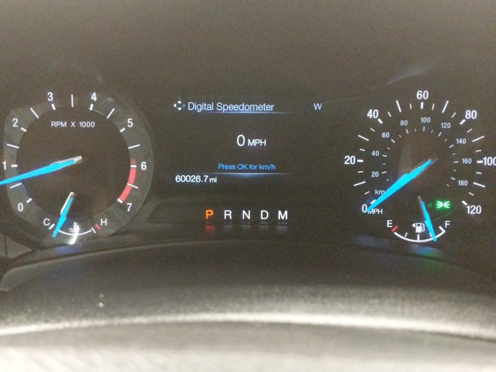2017 Ford Expedition - Odometer Close Up
