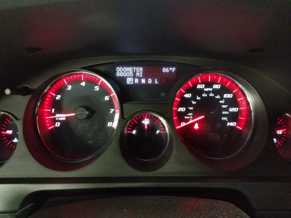 2011 GMC Acadia - Odometer Close Up