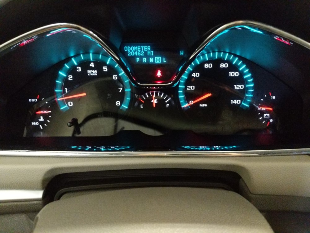 2017 Chevrolet Traverse - Odometer Close Up