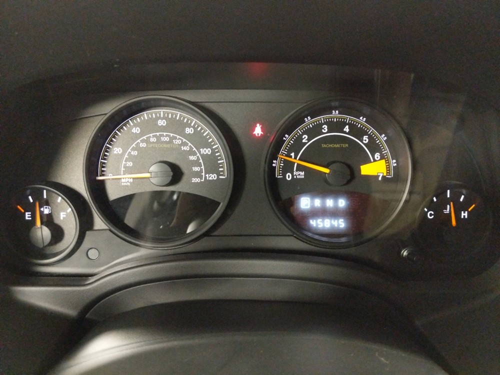 2017 Jeep Compass - Odometer Close Up