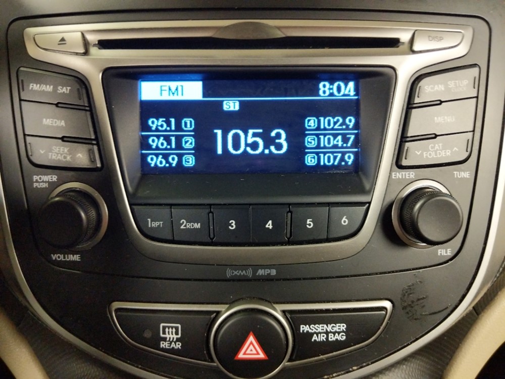 2017 Hyundai Accent - Stereo Package