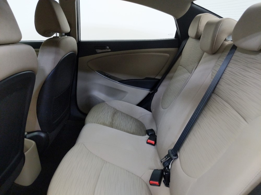 2017 Hyundai Accent - Driver Rear Seat