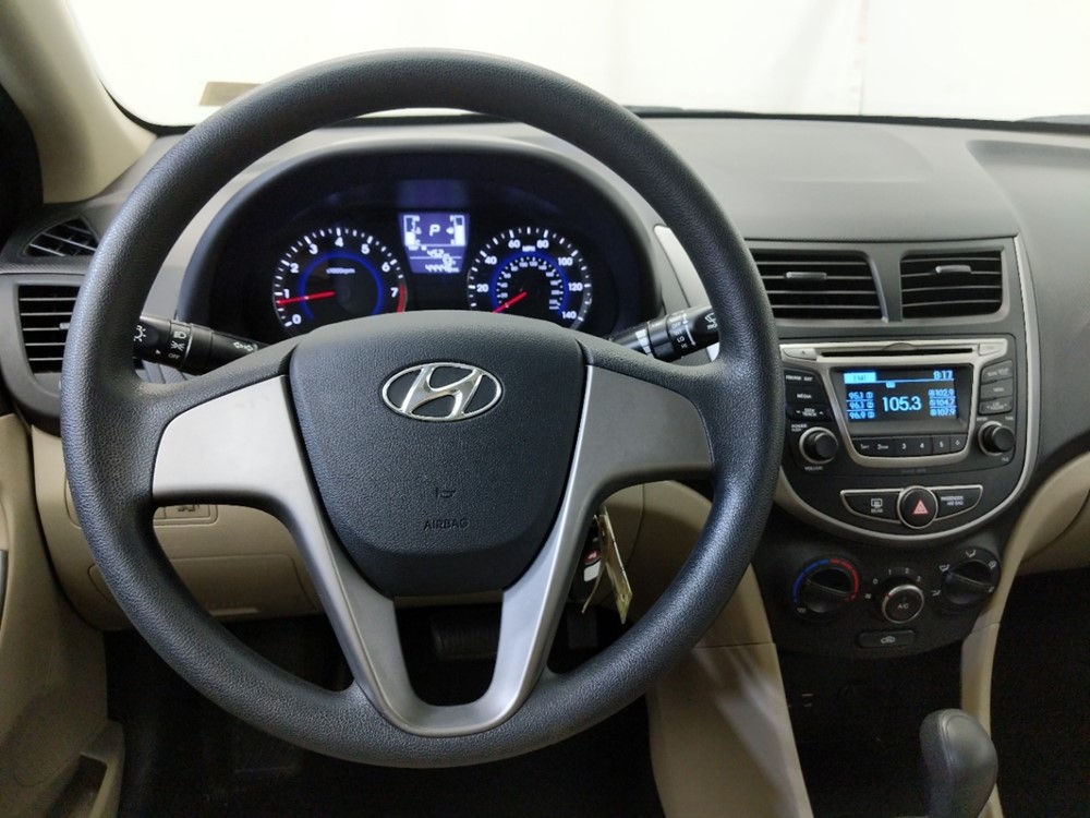 2017 Hyundai Accent - Driver Dash