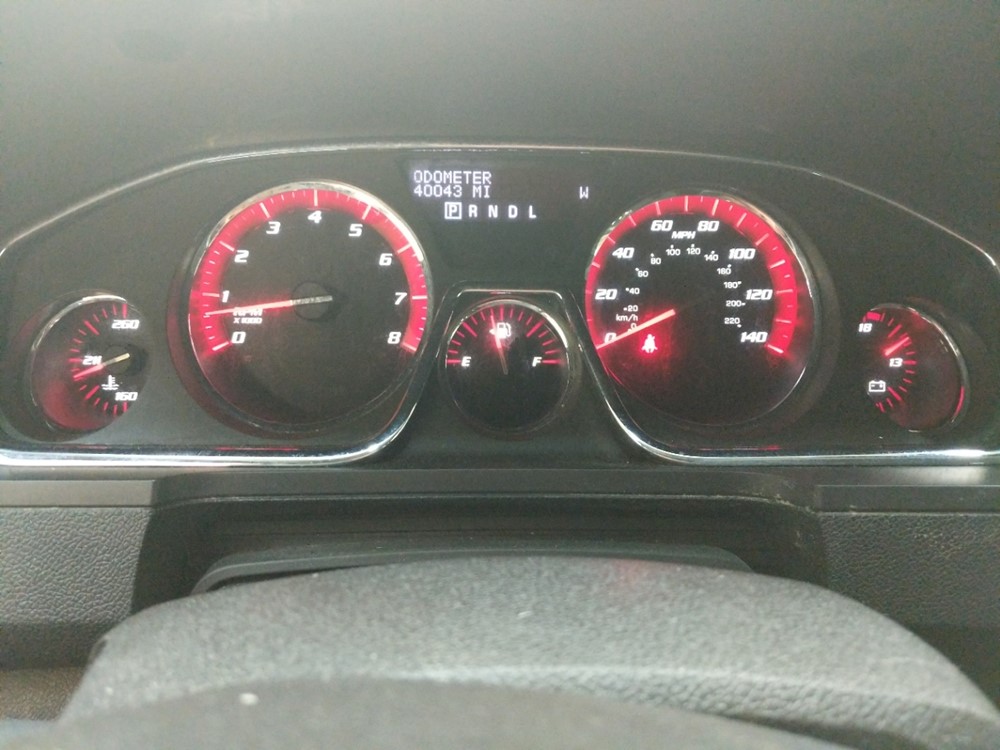2015 GMC Acadia - Odometer Close Up