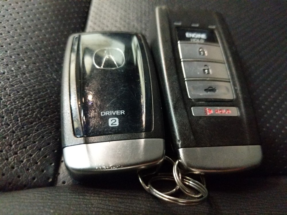 2015 Acura TLX - Keys