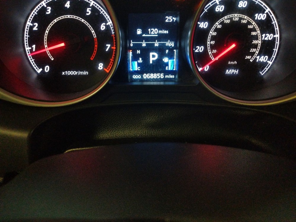 2015 Mitsubishi Outlander - Odometer Close Up