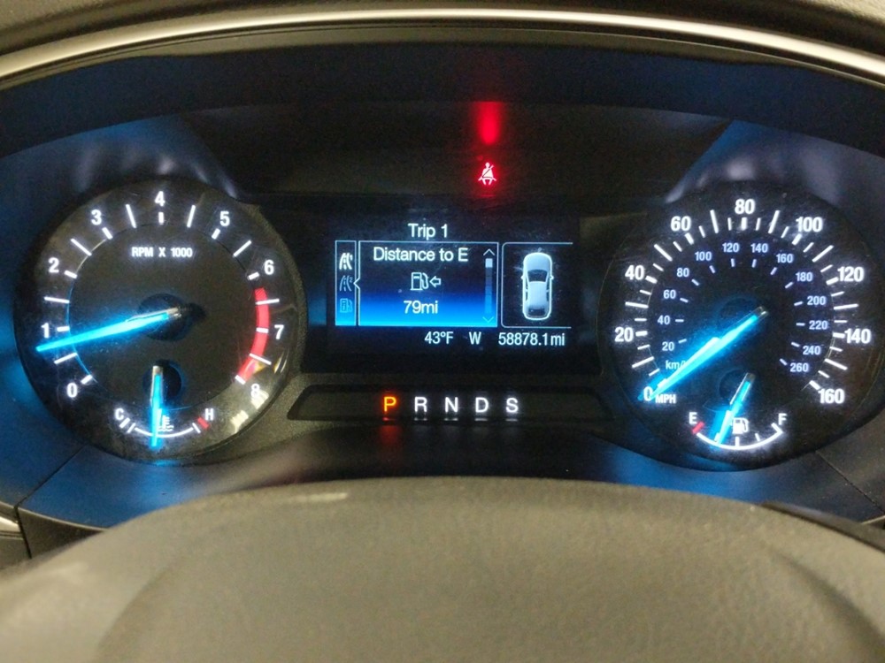 2016 Ford Fusion - Odometer Close Up