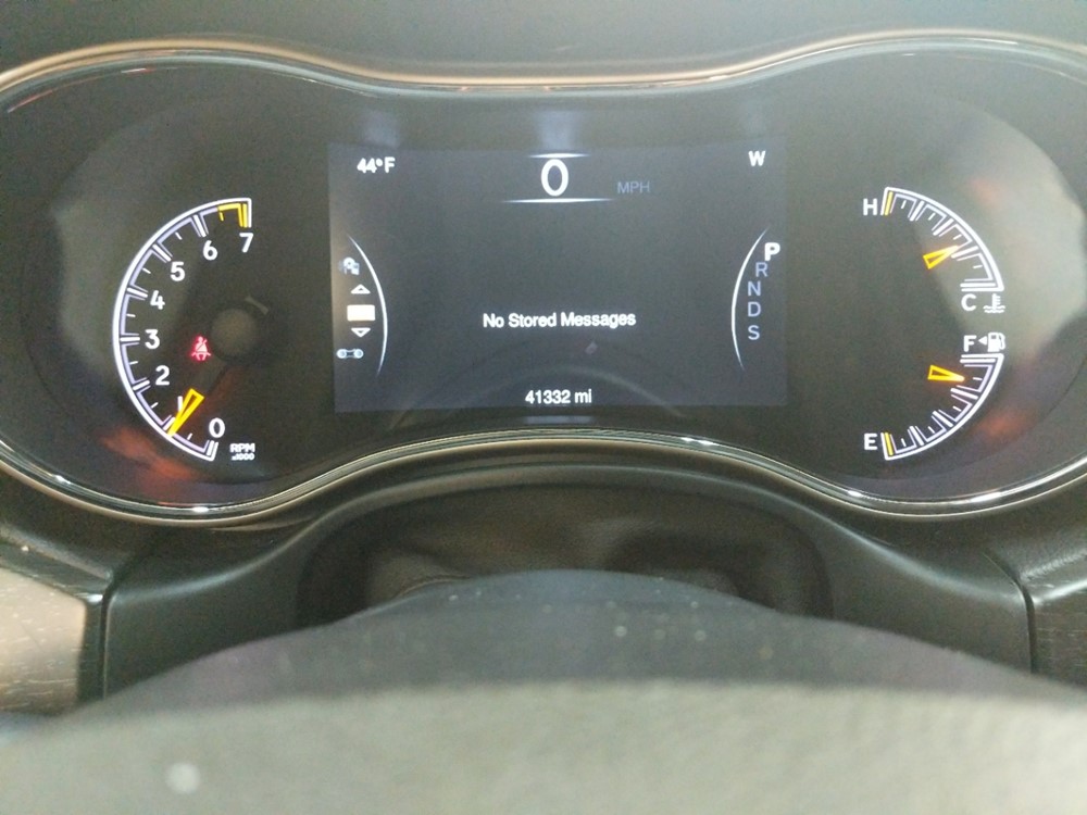2015 Jeep Grand Cherokee - Odometer Close Up