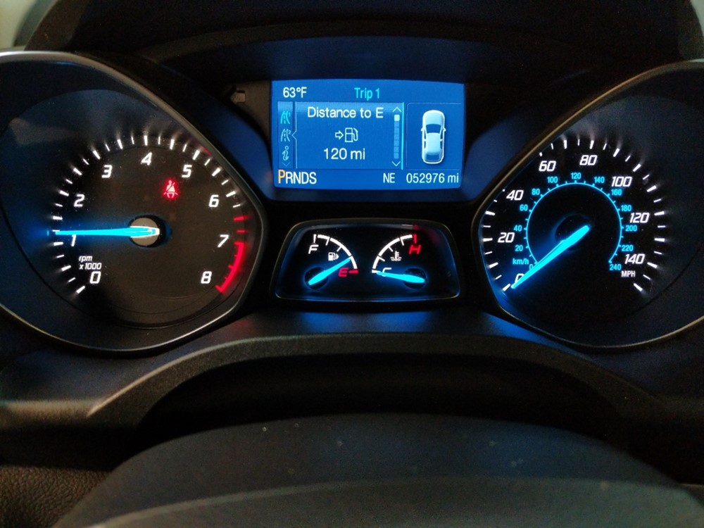 2015 Ford Escape - Odometer Close Up