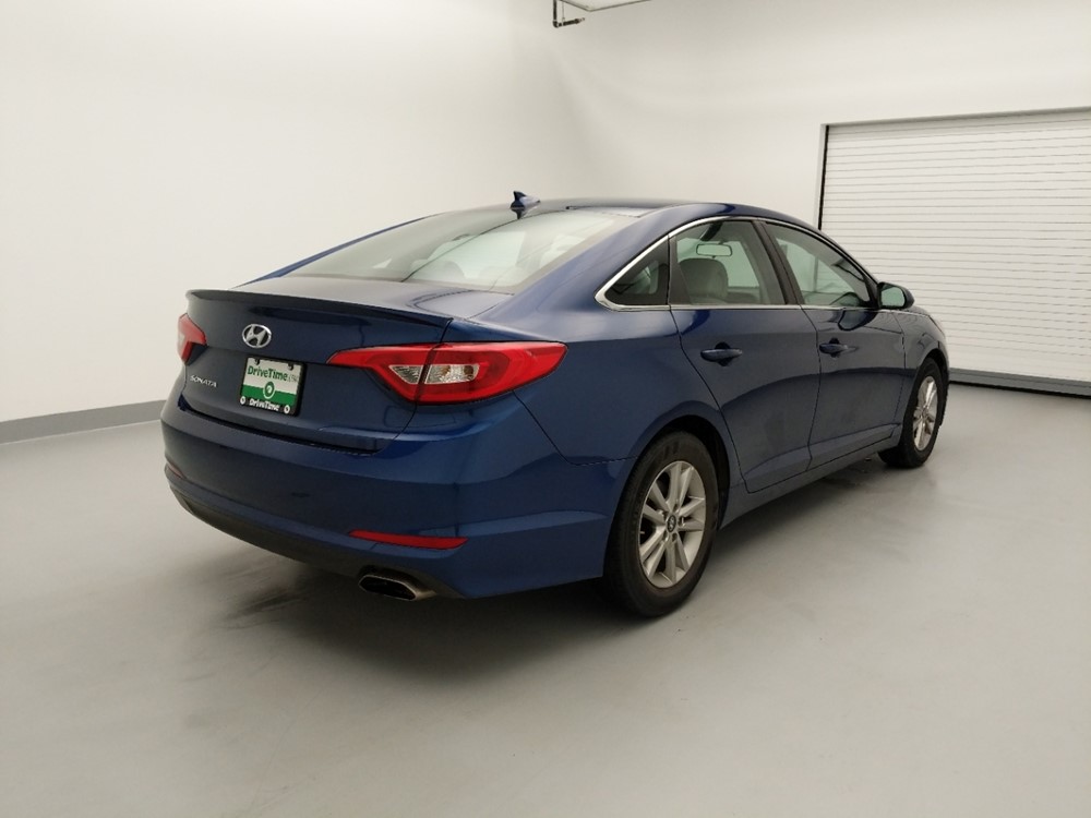 2017 Hyundai Sonata - Passenger Rear Bumper
