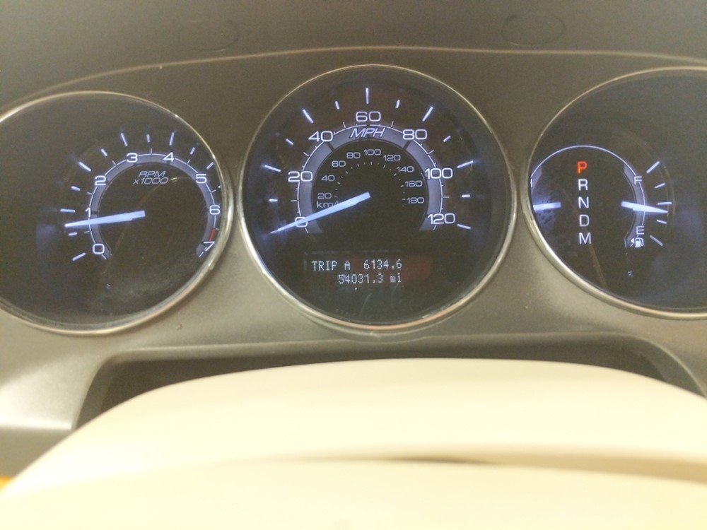 2011 Lincoln MKZ - Odometer Close Up