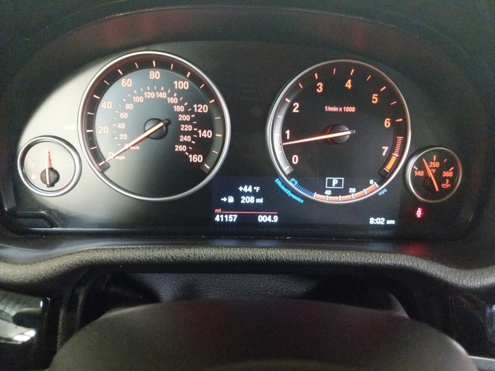 2017 BMW X3 - Odometer Close Up