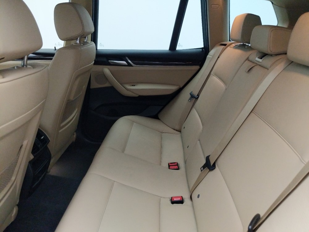 2017 BMW X3 - Driver Rear Seat