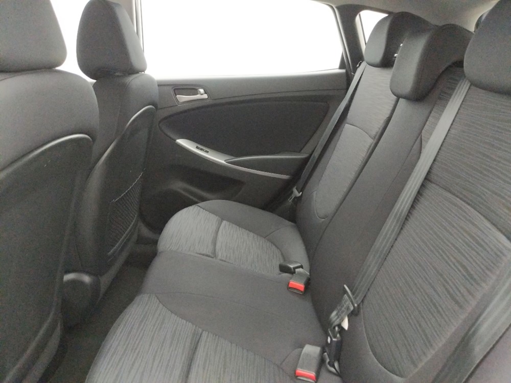 2017 Hyundai Accent - Driver Rear Seat