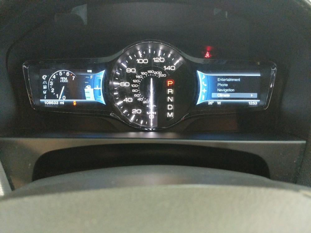 2012 Lincoln MKX - Odometer Close Up