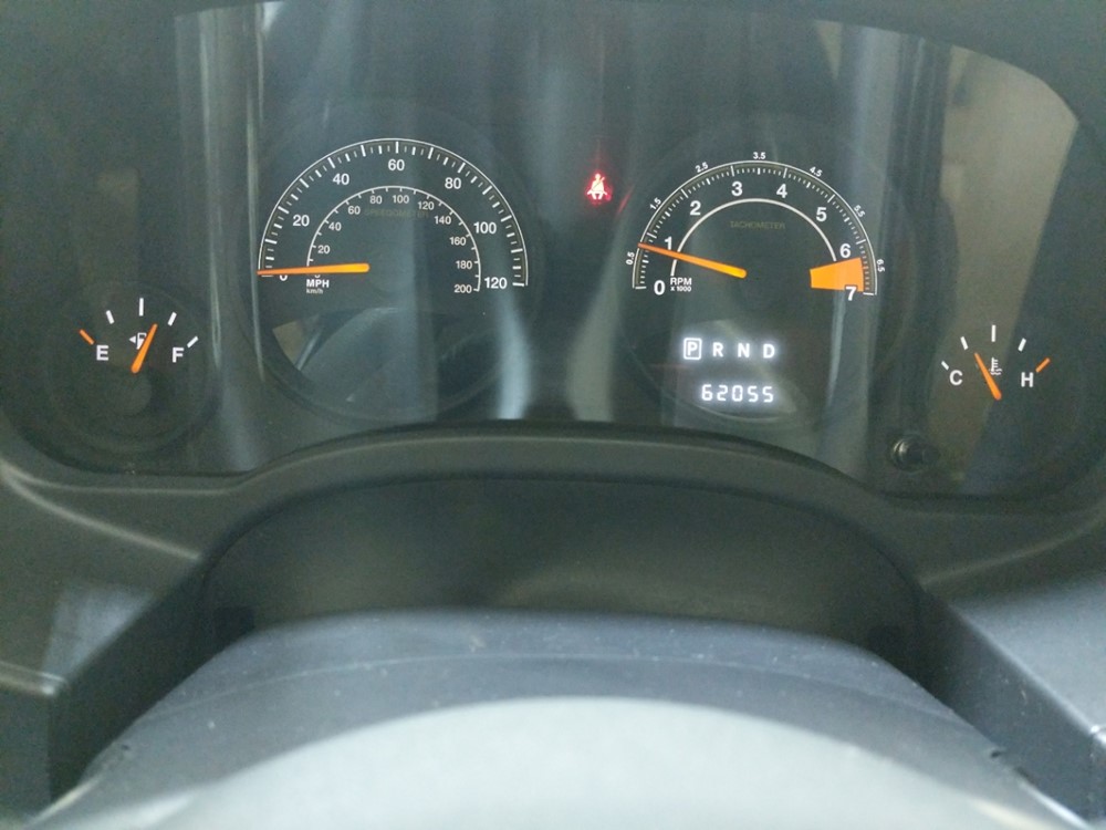 2014 Jeep Compass - Odometer Close Up