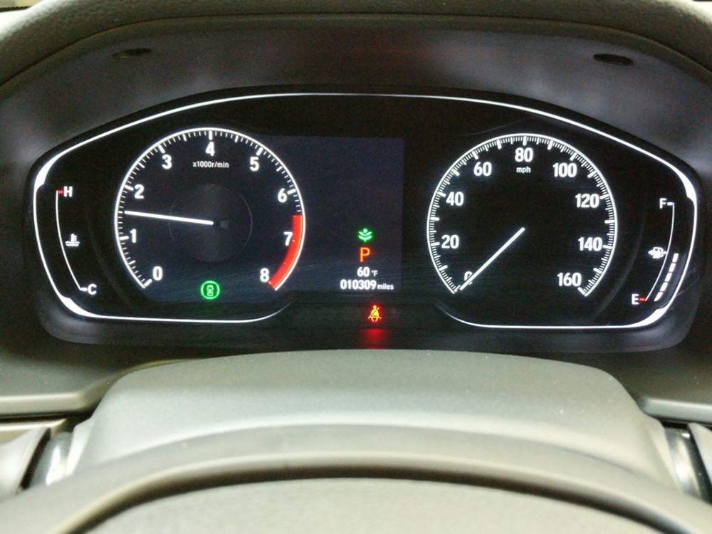 2018 Honda Accord - Odometer Close Up