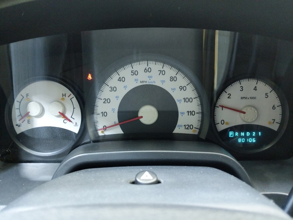 2011 Dodge Dakota - Odometer Close Up