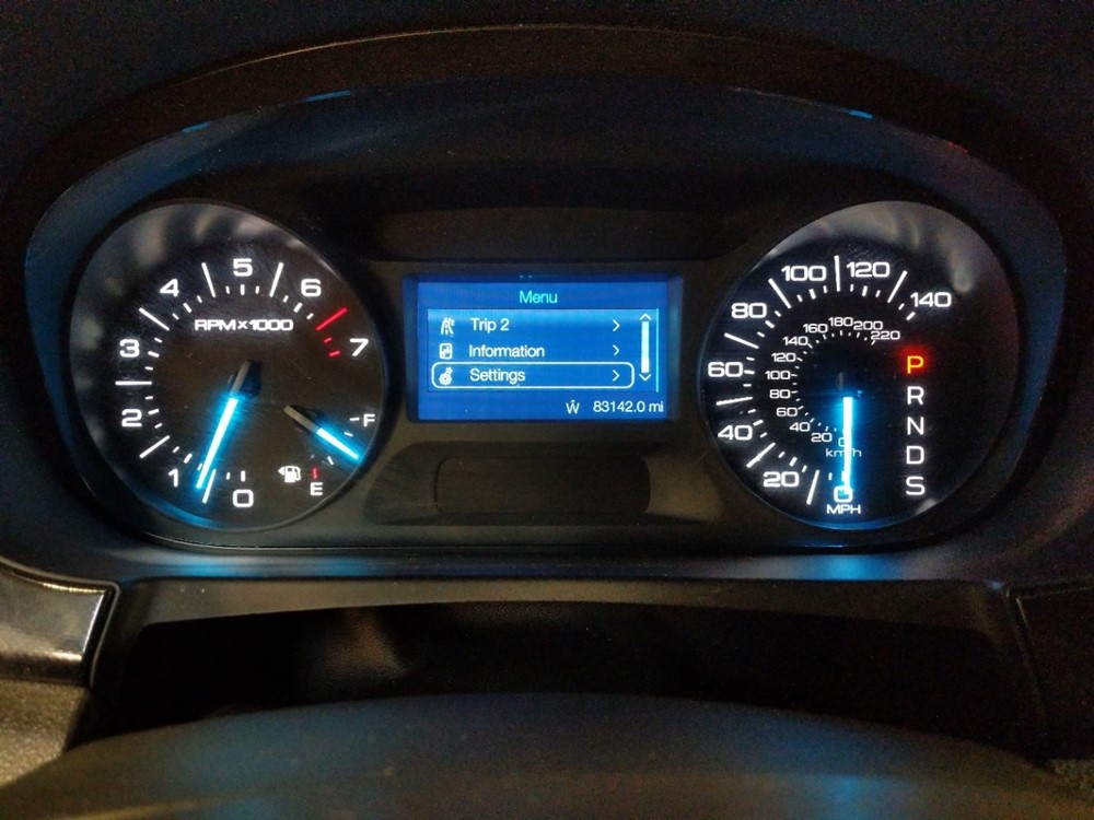 2014 Ford Edge - Odometer Close Up