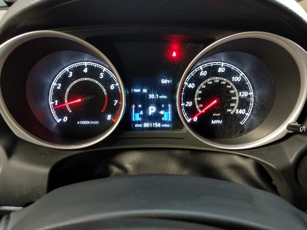 2014 Mitsubishi Outlander - Odometer Close Up