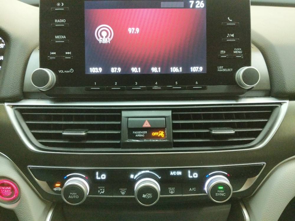 2018 Honda Accord - Stereo Package