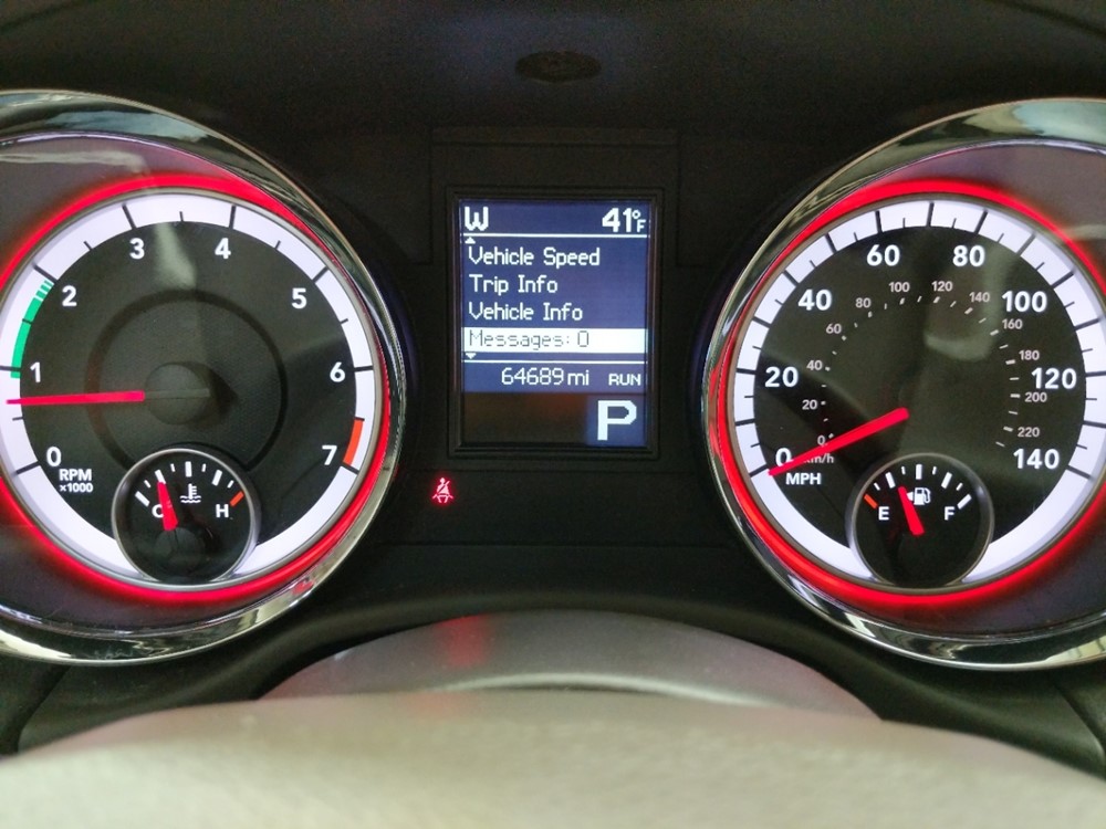 2013 Dodge Durango - Odometer Close Up