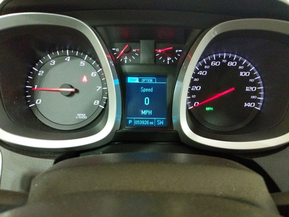 2014 Chevrolet Equinox - Odometer Close Up