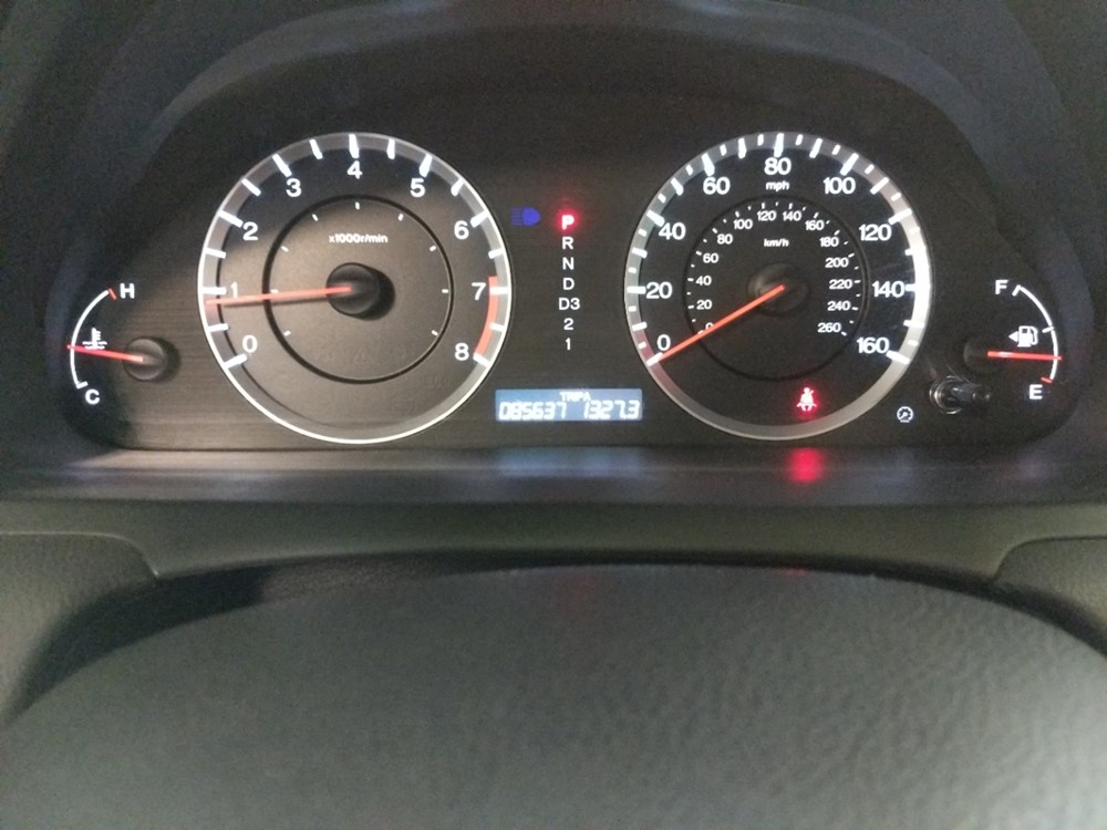 2010 Honda Accord - Odometer Close Up
