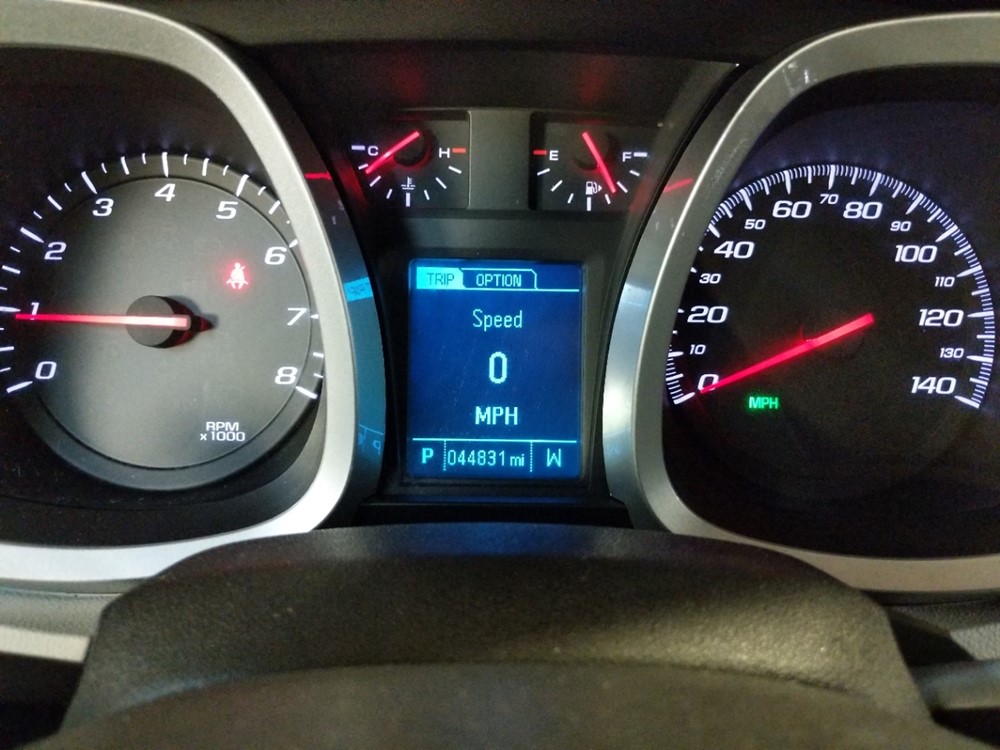 2014 Chevrolet Equinox - Odometer Close Up