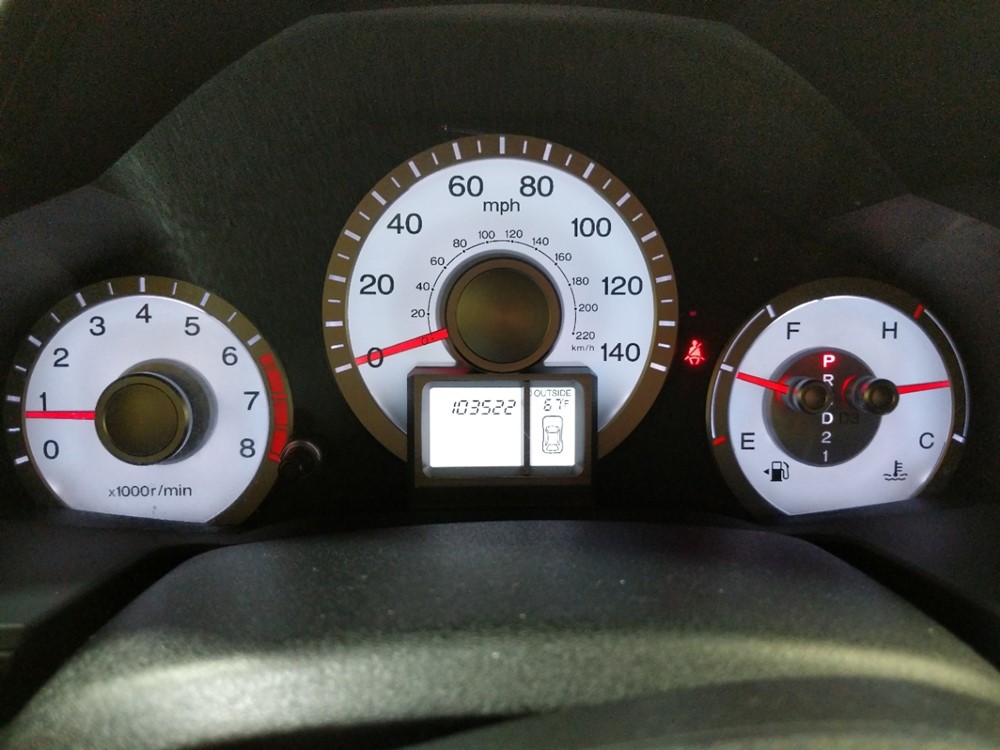 2009 Honda Pilot - Odometer Close Up