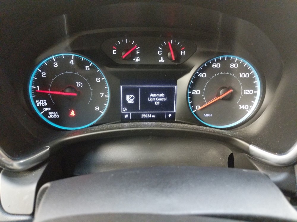 2018 Chevrolet Equinox - Odometer Close Up