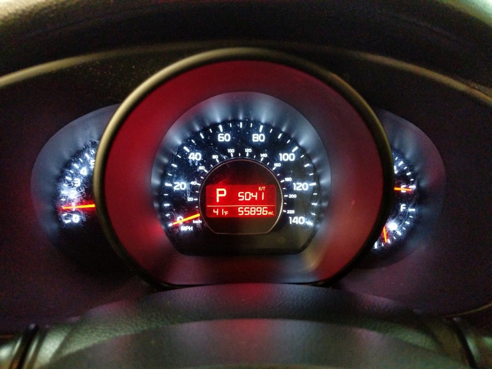 2014 Kia Soul - Odometer Close Up