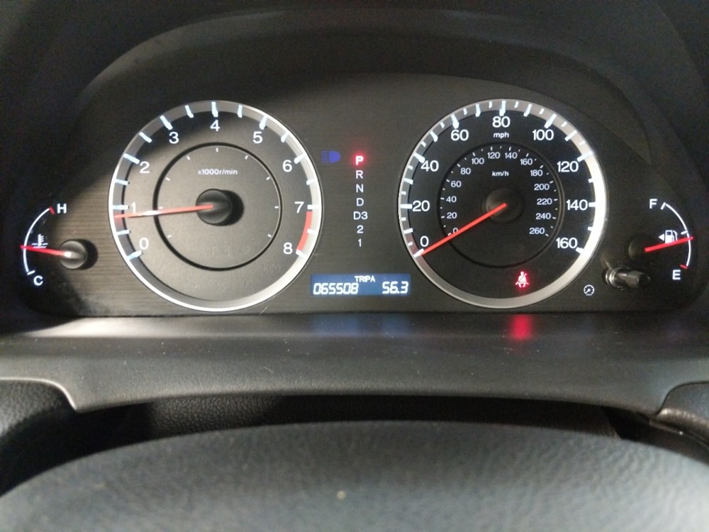 2012 Honda Accord - Odometer Close Up